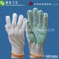 广东手套厂定制批发针织棉纱点塑印字烫画劳工棉线**手套加工